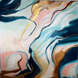 Custom Colorful Abstract Painting 