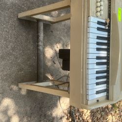 Vintage Estey Organ Piano WORKS!