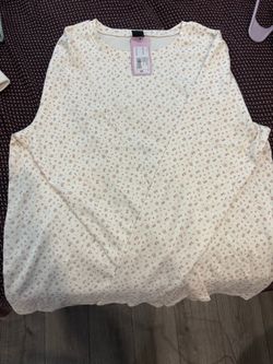 Floral Sleeveless Top Size 2X