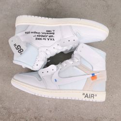 Virgil Abloh Archive x Air Jordan 1 Retro High OG 'Alaska'