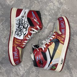 Custom Off White Jordan 1