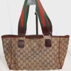 Auth Pre-owned Gucci Tote Bag