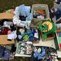 Lot Of Boy Clothes 0-24mo