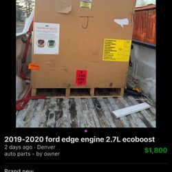 2020 Ford Edge 2.7 Ecoboost  