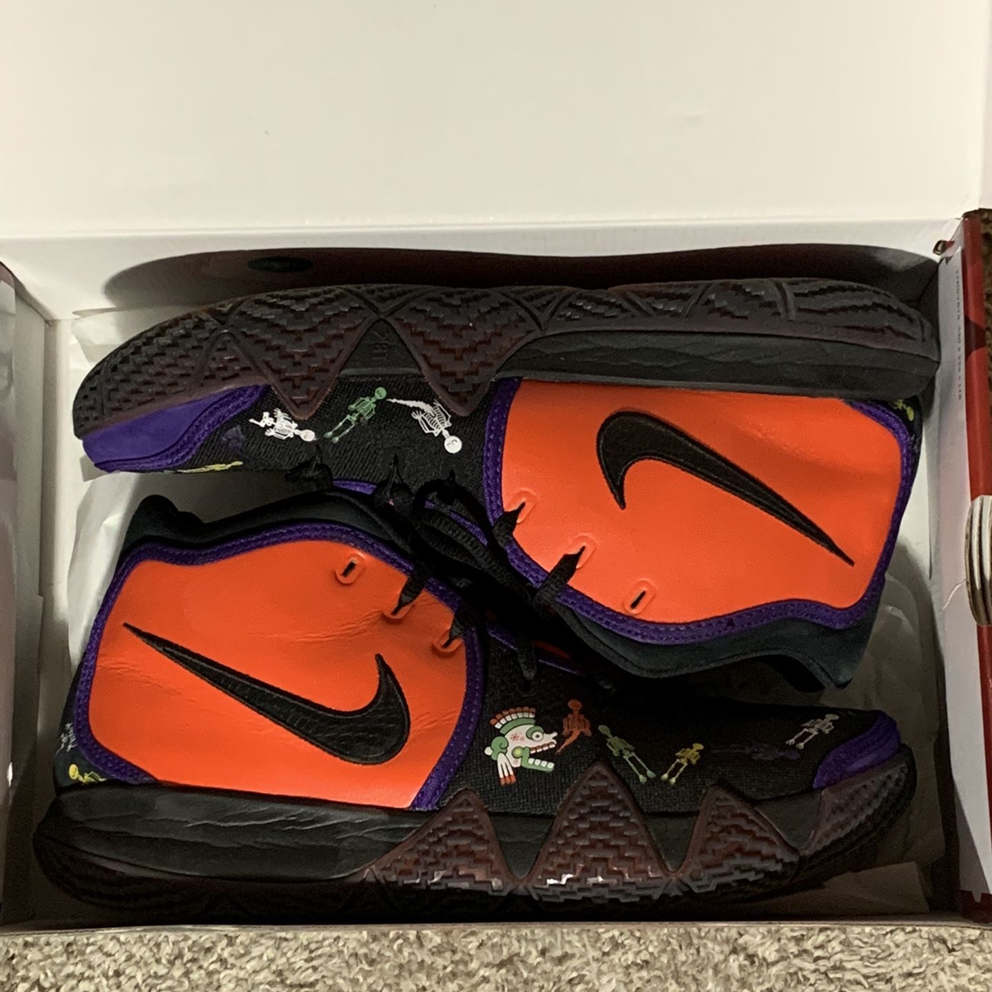 Kyrie 4 Day Of The Dead Size 10 for Sale in Omaha, NE - OfferUp