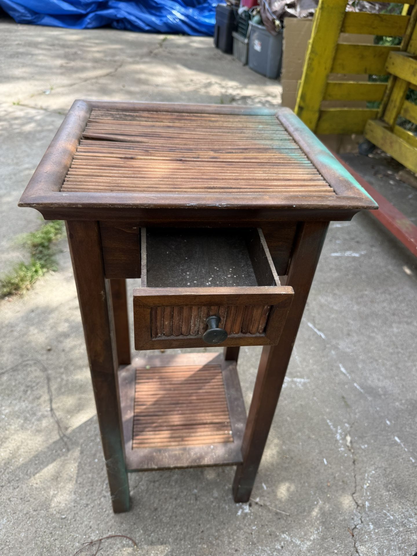 Wooden Plant Table