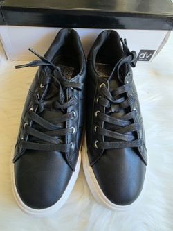 Dv Dolce Vita Women's Vent Platform Lace-up Sneakers - Black, 7.5M