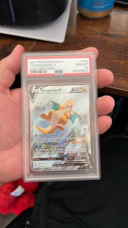 PSA 10 evolving skies dragonite