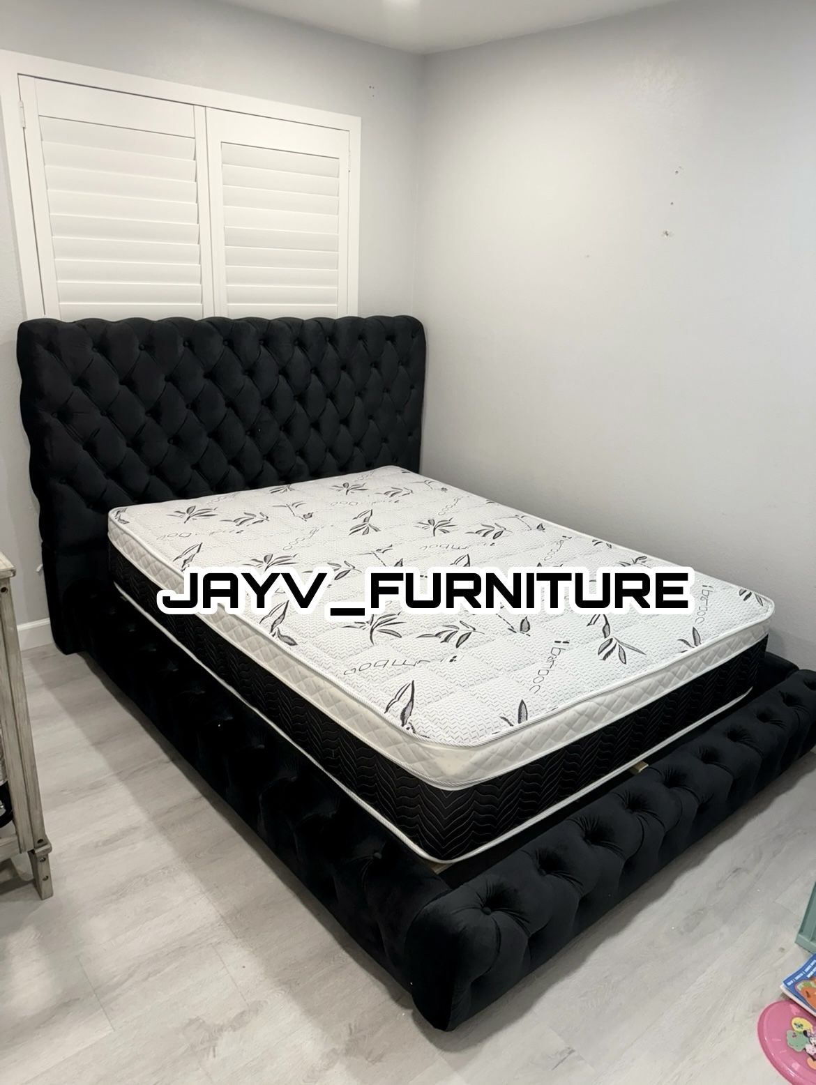 New Queen Bed Frame With MATRESS