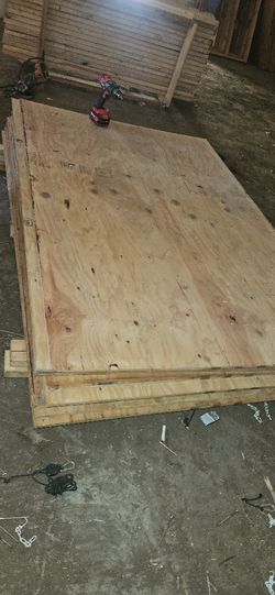 Used 1/2' Cdx Plywood