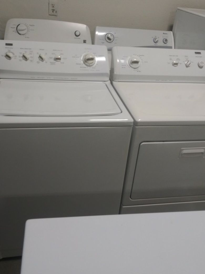 Kenmore King-size Capacity Washer And Dryer Set Comes With A Complete 30 Day Warranty
