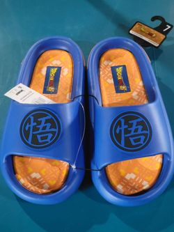 Men's Dragon Ball Z Slide Sandals $10 each (Two Available In 7)