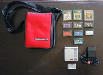 Nintendo Gameboy advance sp nes edition console bundle