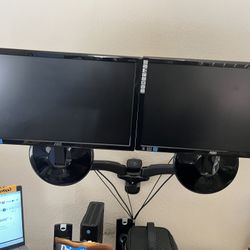 Mount And 2 20” Monitors