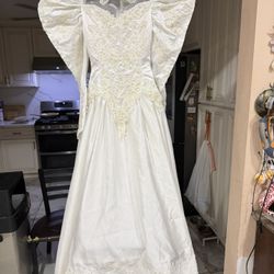 Vintage Wedding Dress Size Small