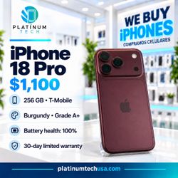 iPhone 18 Pro ONLY FOR T-MOBILE 256gb