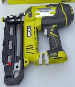 Ryobi 18v 16 gauge cordless staight nailer