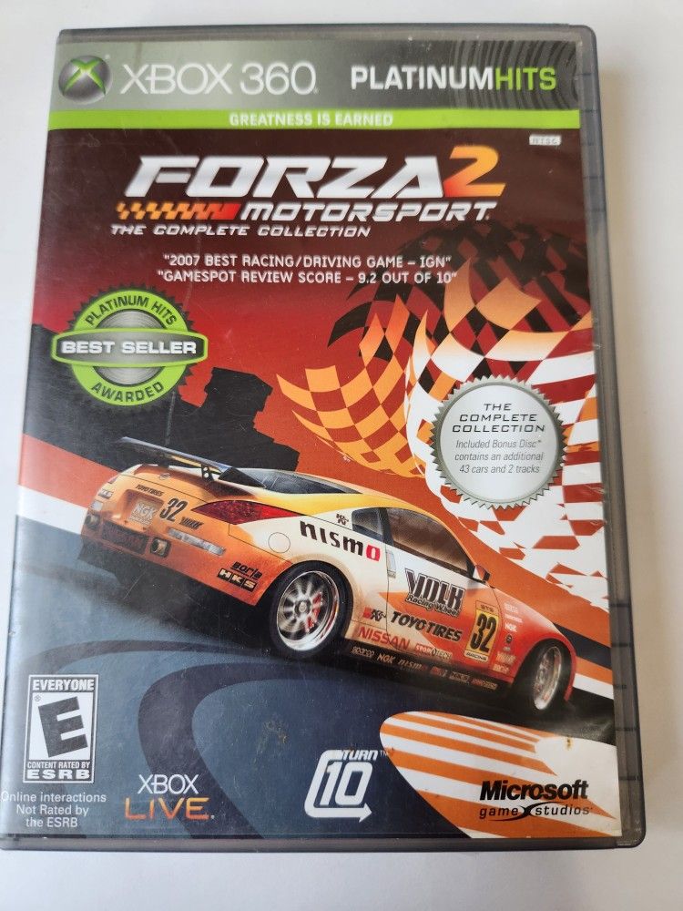 Xbox 360 Forza Motorsport 2 Video Games