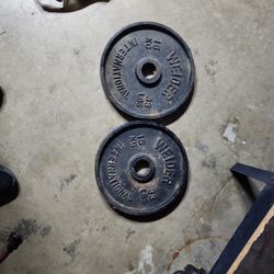 Weider Barbell Plates 33 Lbs