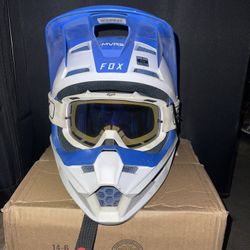 Motocross Fox racing helmet 