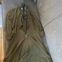 Dress And Scarf 6$