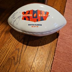 JSA Authenticated Eli Manning Football