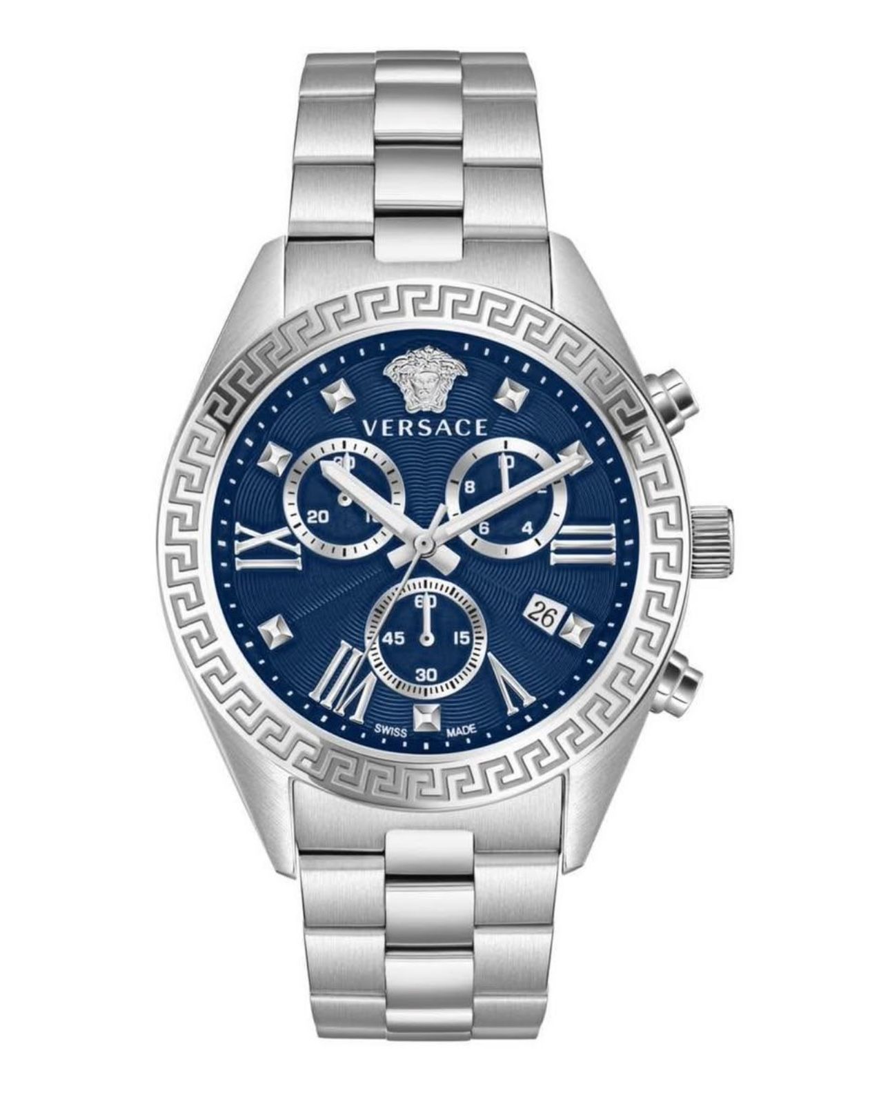 VERSACE 40MM Stainless Steel Bracelet Watch