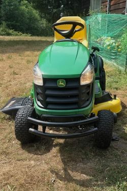 JOHN DEERE E160 W/ 48IN DECK  27HP 70 HOURS EXCELLENT CONDITION