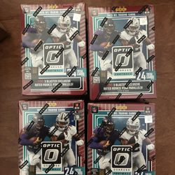 2025 Panini Nfl Optic Donruss Booster Box