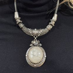 Handmade Vintage Moroccan Goddess Costume Necklace