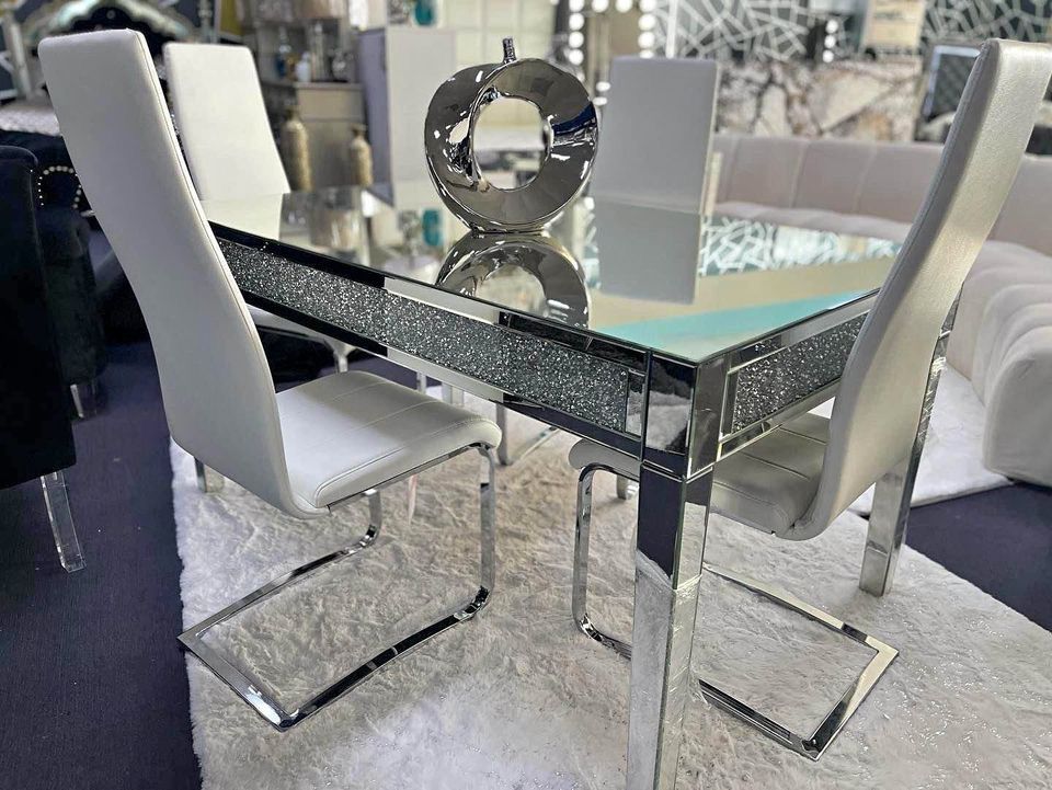 Luxury Kitchen Table,dining Table,6 Chairs