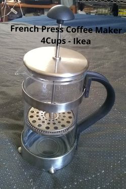 $5 French Press Coffee Maker - Ikea