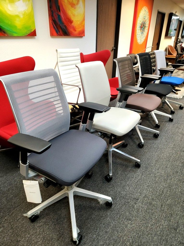 40% TO 50% OFF RETAIL!🔥STEELCASE CHAIRS - LEAP V2 - GESTURE - AMIA - THINK V2 - SIENTO - SERIES 2 FABRIC/LEATHER OPTIONS PICK-UP- DELIVERY - SHIP