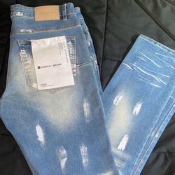 Purple Jeans Blue size 34