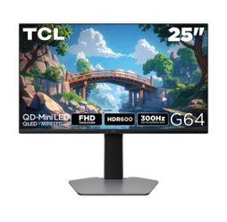 TCL 25G64 QD-Mini LED Monitors (2x) 25" 300hz 1080p (New In Box)