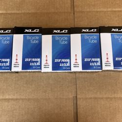 XLC Premium Bike Tubes 5-Pack 27.5” / 650B New!