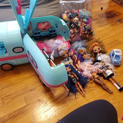 LOL Camper And Doll Lot