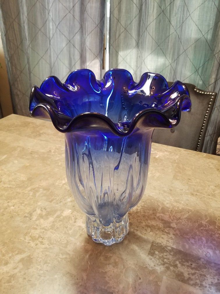 Royal Blue Vase