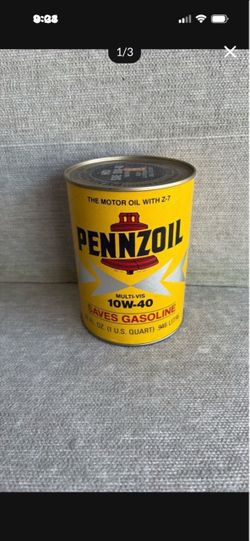 Vintage Pennzoil Can