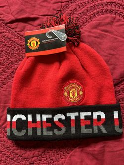 MANCHESTER UNITED BEANIE , MANCHESTER  UNITED , 100% ACRYLC