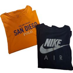 Polo San Diego XXL & Nike Air XXL Tshirts 