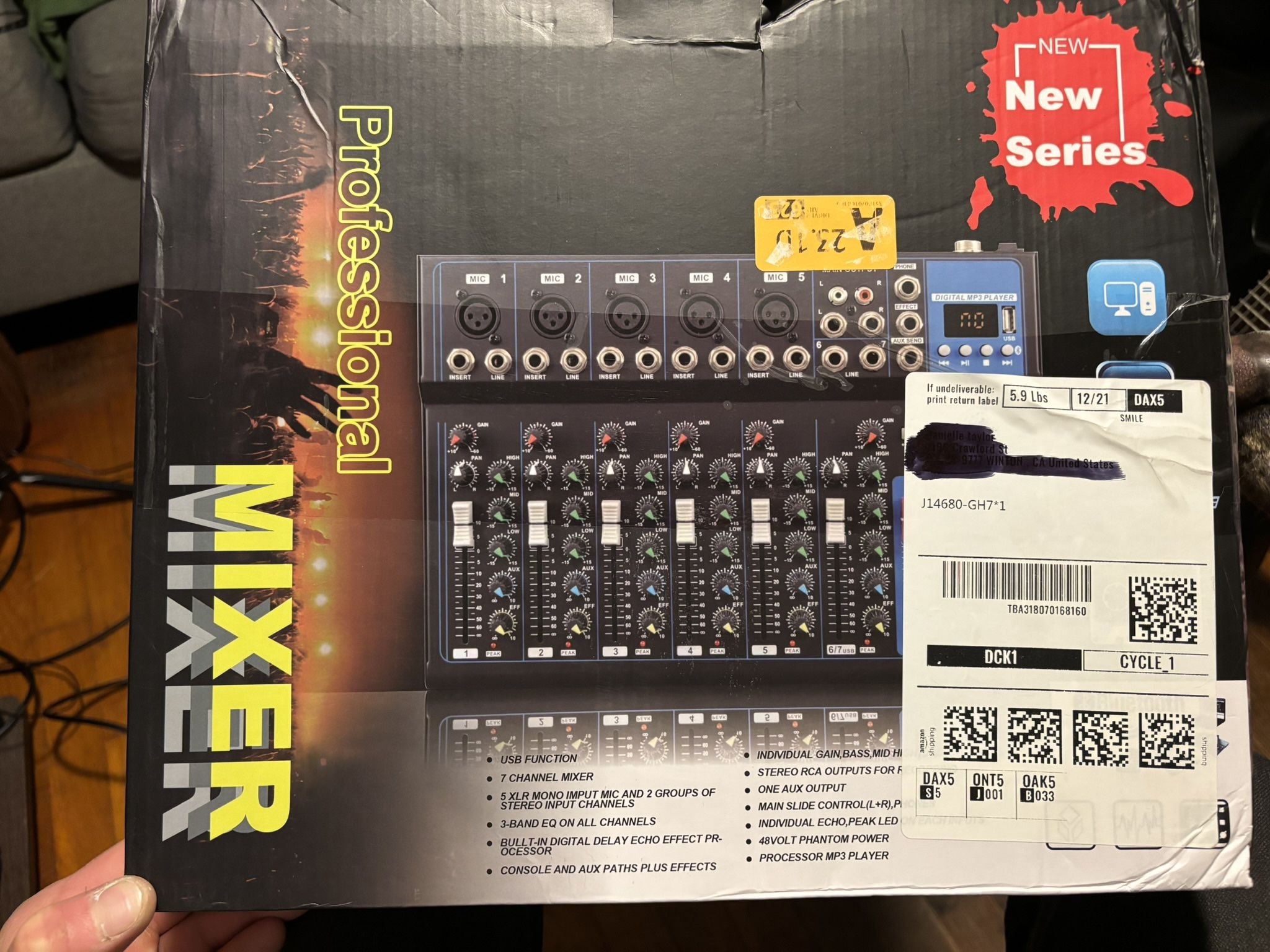 5 Channel Mixer / Audio Interface