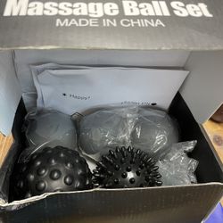 Massage Ball Set Of Six New In Box