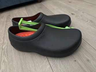 Crocs Black Slip-On Clogs