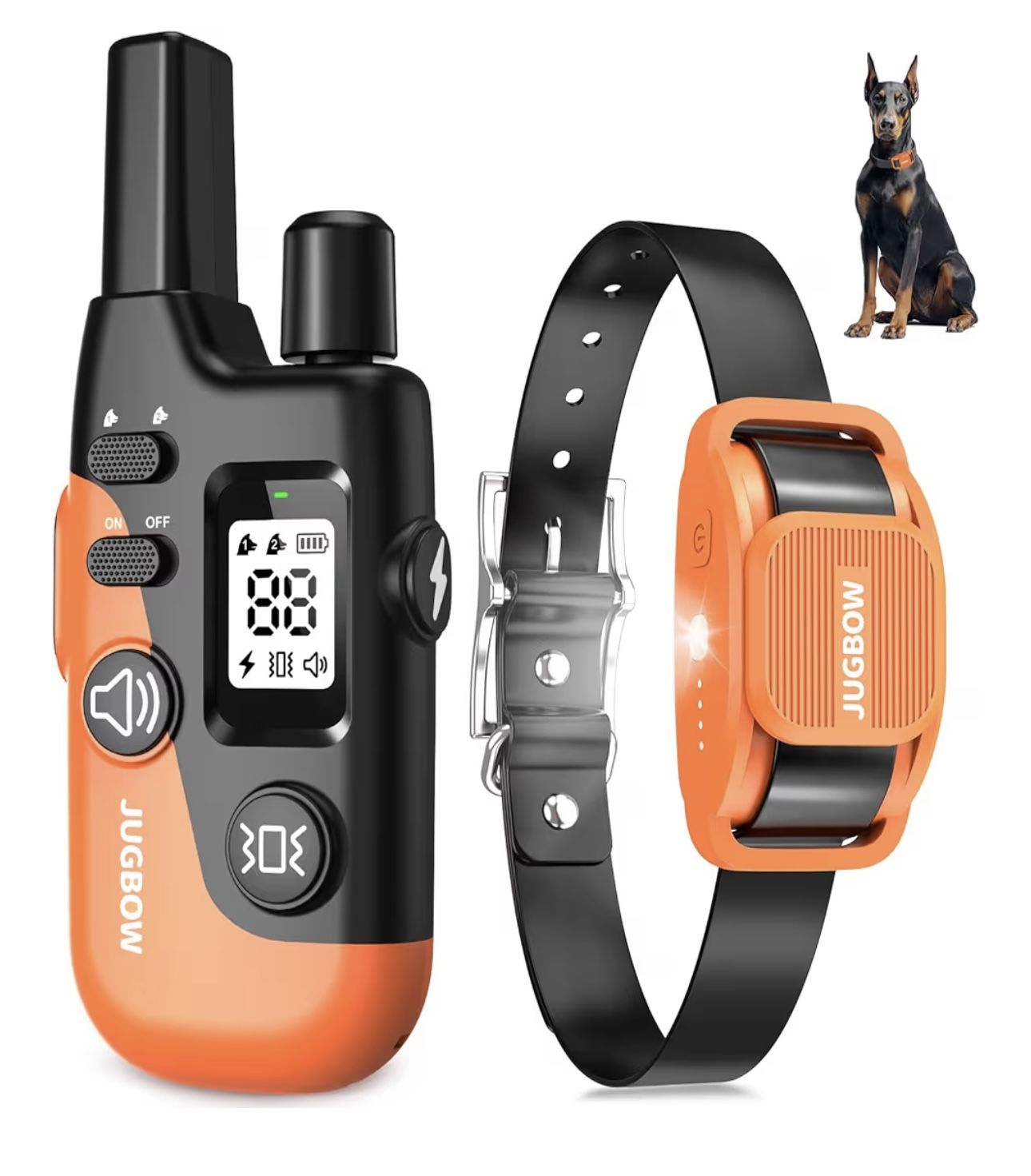 Brand New Shock Collar for Dogs - 4200FT Dog Training Collar with Remote for 15-120lbs Medium Large Dog, with LED Light IPX8-Waterproof