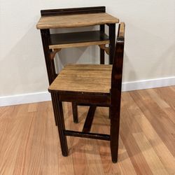 1930’s telephone Table And Chair