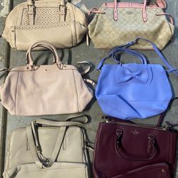 Kate Spade And Coach Purses