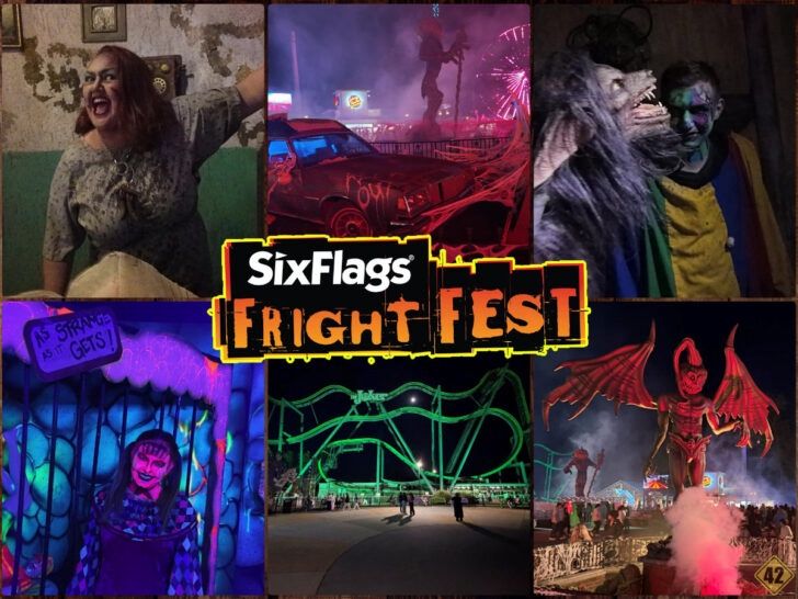 4 Tickets To Six Flags Fright Fest