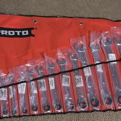 Proto 14 Pc Ratcheting Wrench Set