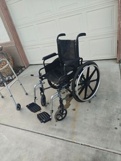 Wheel chair and walker package deal 120 firm